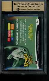 2003 Fantasy Worlds of Irwin Allen Autograph David Hedison Auto #A4 BGS 9.5/10